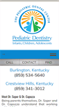 Mobile Screenshot of pediatricdentalcenter.com